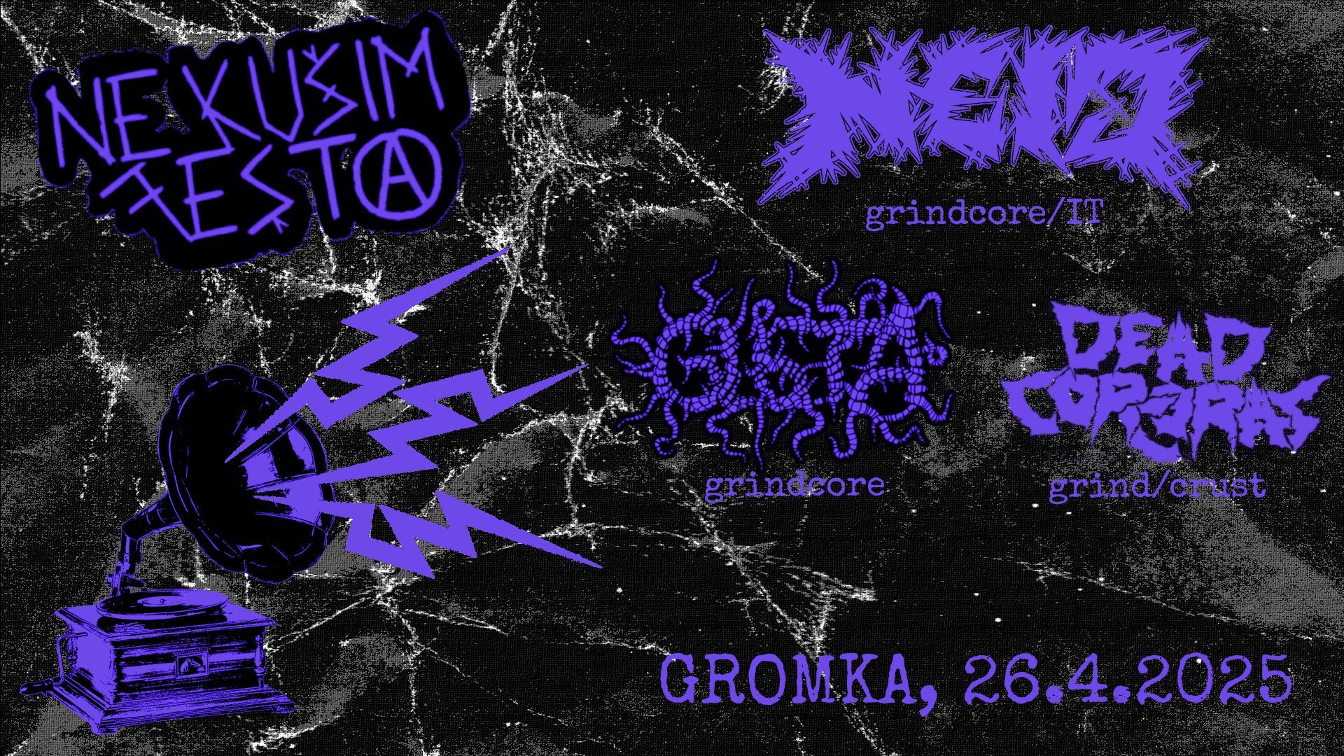 NeKužim fešta: Neid, Glista, Dead Corcoras