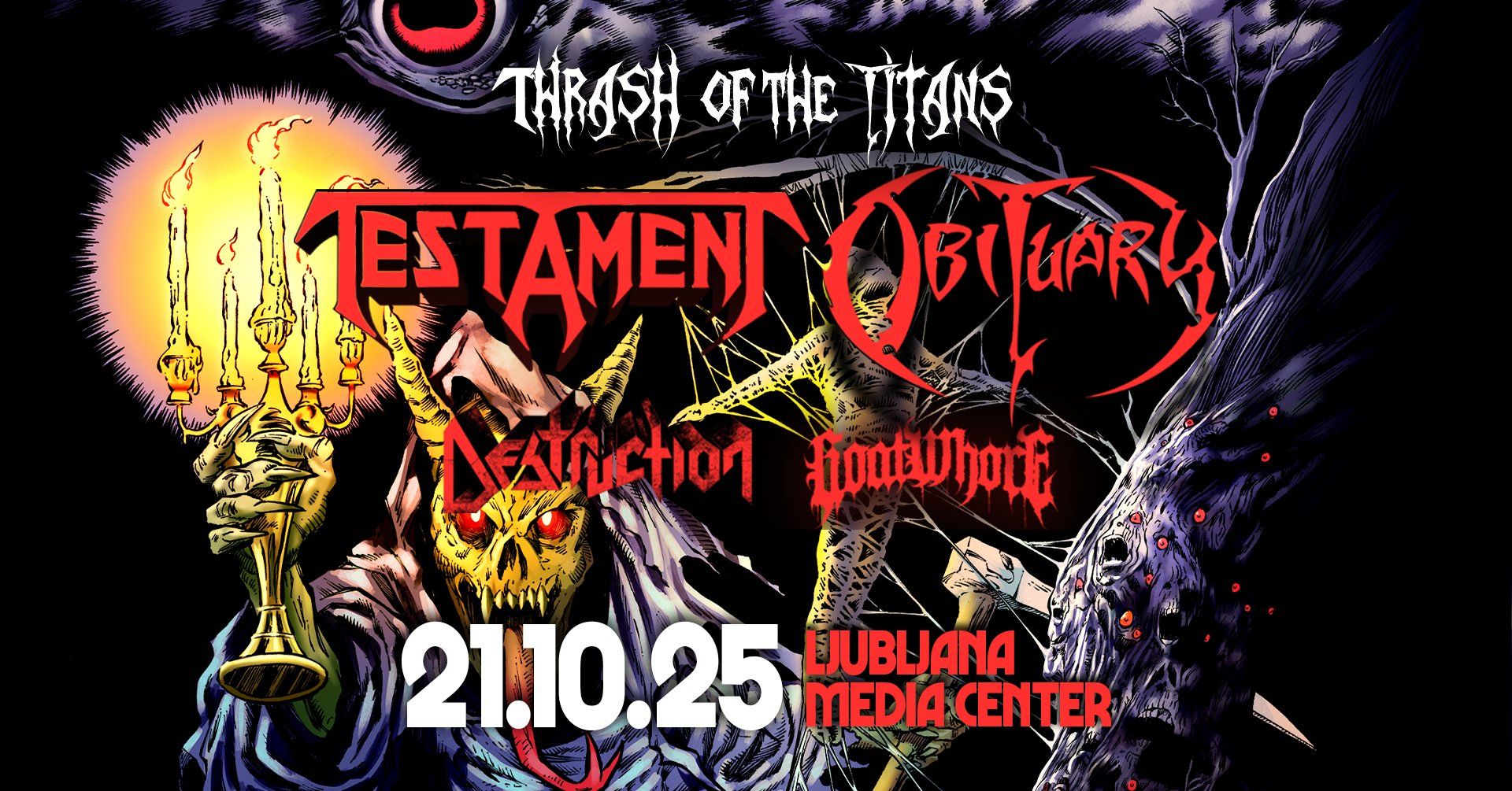 V Ljubljani jeseni večer thrash metal legend