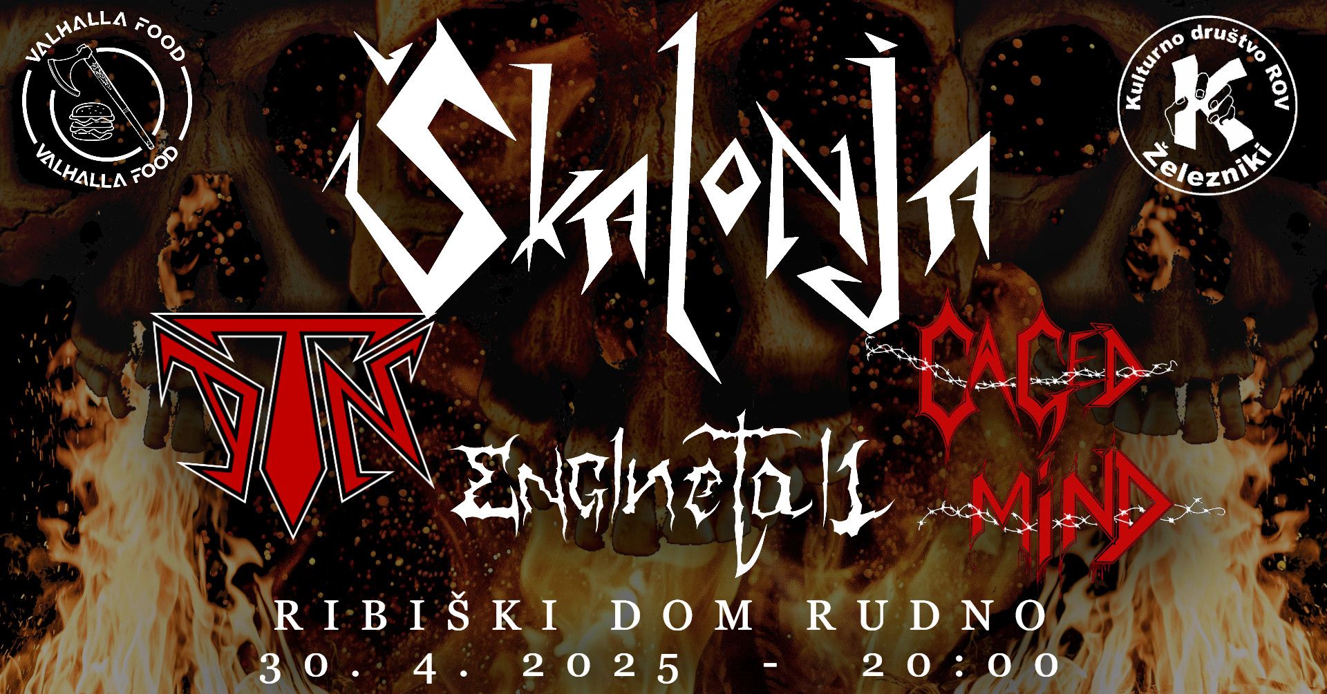 Škalonja: DTN, Damnation, Enginetail, Night Crawler