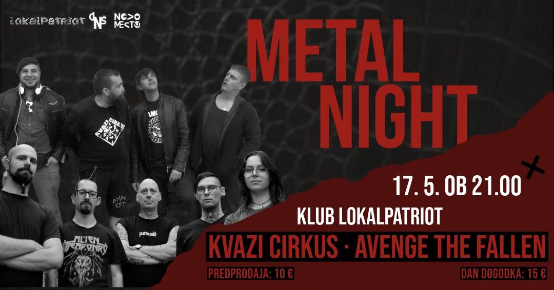 Avenge the Fallen, Kvazi Cirkus