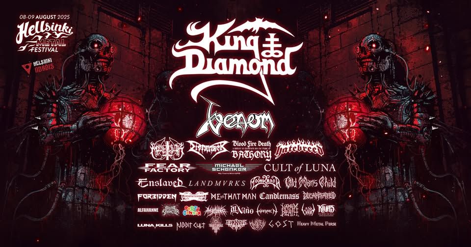 Znan je dnevni razpored Hellsinki Metal Festivala 2025