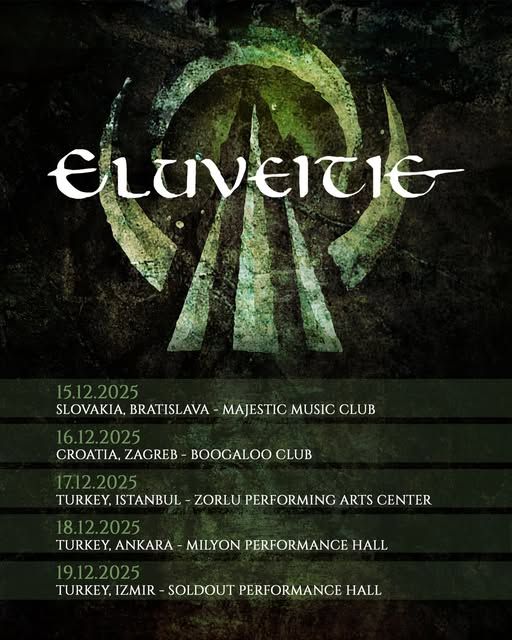 Eluveitie dodali pet koncertov k jesenski turneji