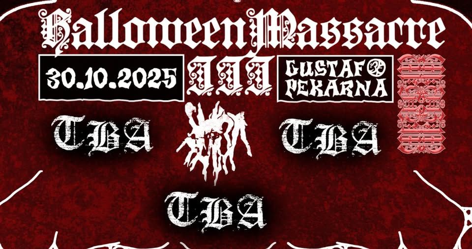 Znana datum in prvi band za Halloween Massacre III