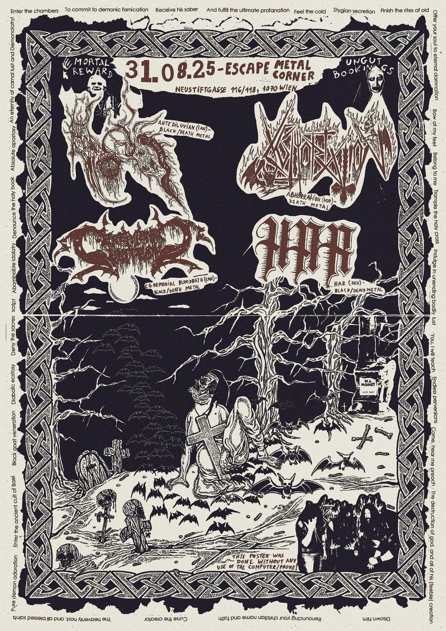 Antediluvian, Ceremonial Bloodbath, Abhorration