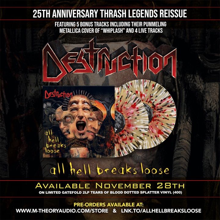 Destruction znova z All Hell Breaks Loose