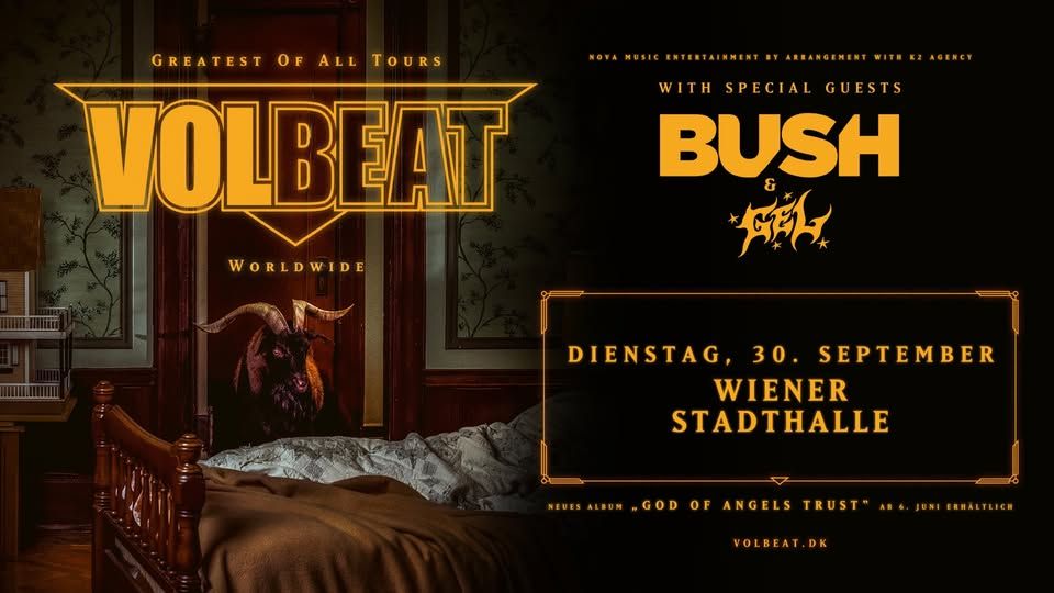 Volbeat, Bush, Gel