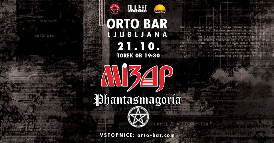 Mizar in Phantasmagoria se po treh letih vračajo v Ljubljano