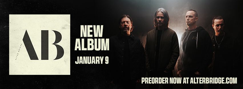 Alter Bridge predstavili nov komad s prihajajočega albuma