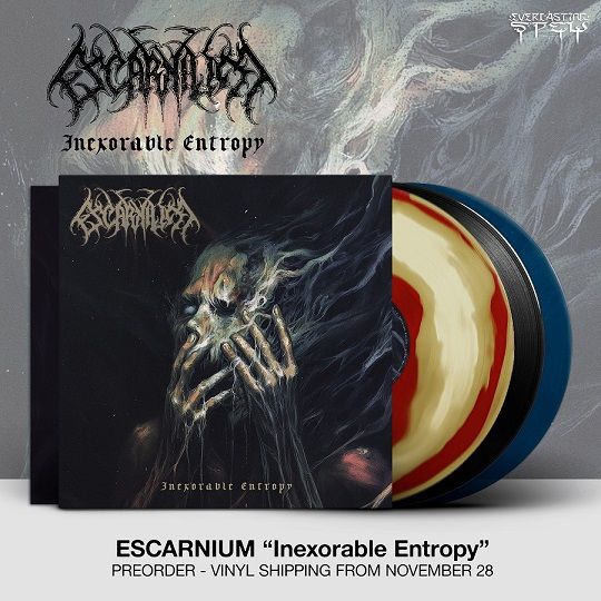 Inexorable Entropy od Escarnium tudi na vinilu