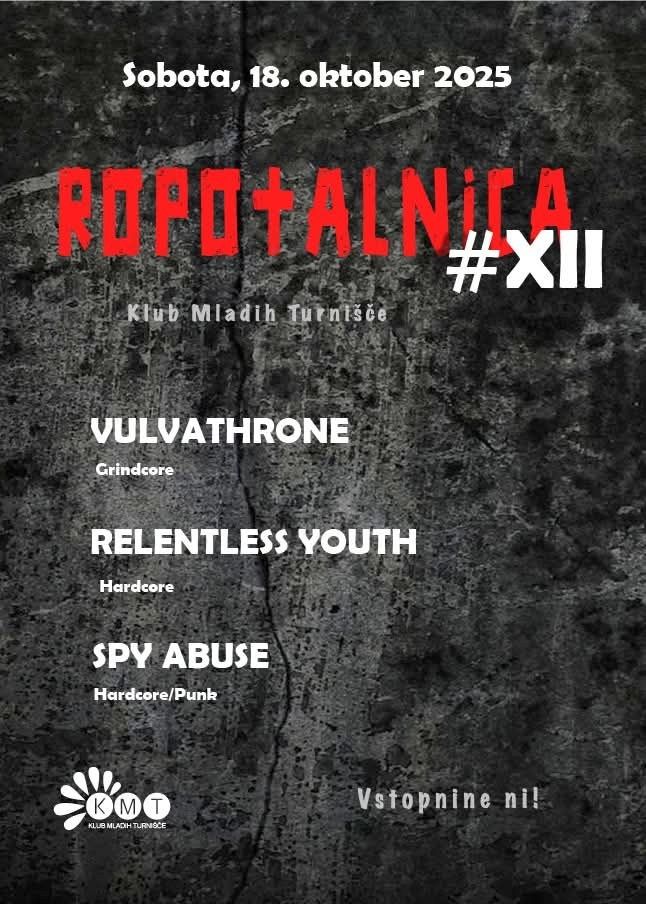 Ropotalnica #12: Vulvathrone, Relentless Youth, Spy Abuse