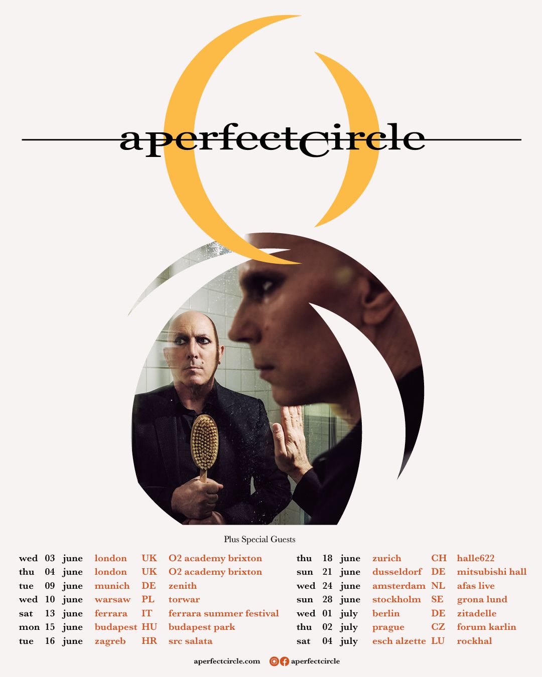 A Perfect Circle poleti naslednje leto na evropsko turnejo