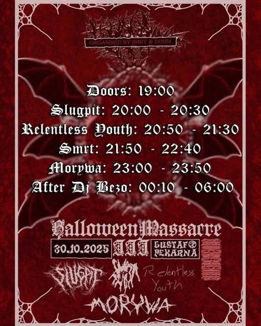 Jutri je na sporedu tretji Halloween Massacre