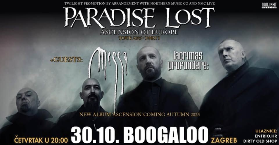 Paradise Lost, Messa, Lacrimas Profundere