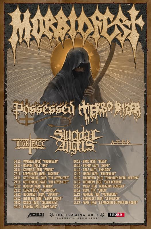 Suicidal Angels namesto Massacre na Morbidfest