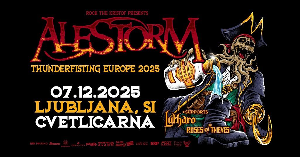 Alestorm, Lutharo, Roses Of Thieves