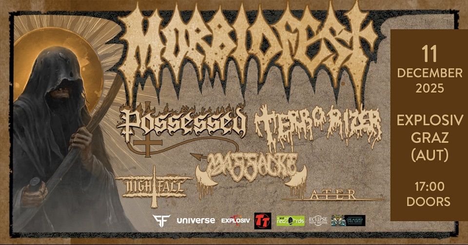 Morbidfest 2025: Possessed, Terrorizer, Suicidal Angels, Nightfall, Ater