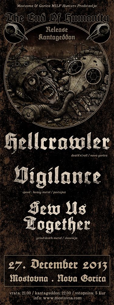 Hellcrawler, Vigilance, Sew Us Together