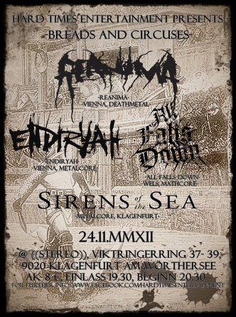 All Falls Down, Endiryah, Reanima, Sirens Of The Sea