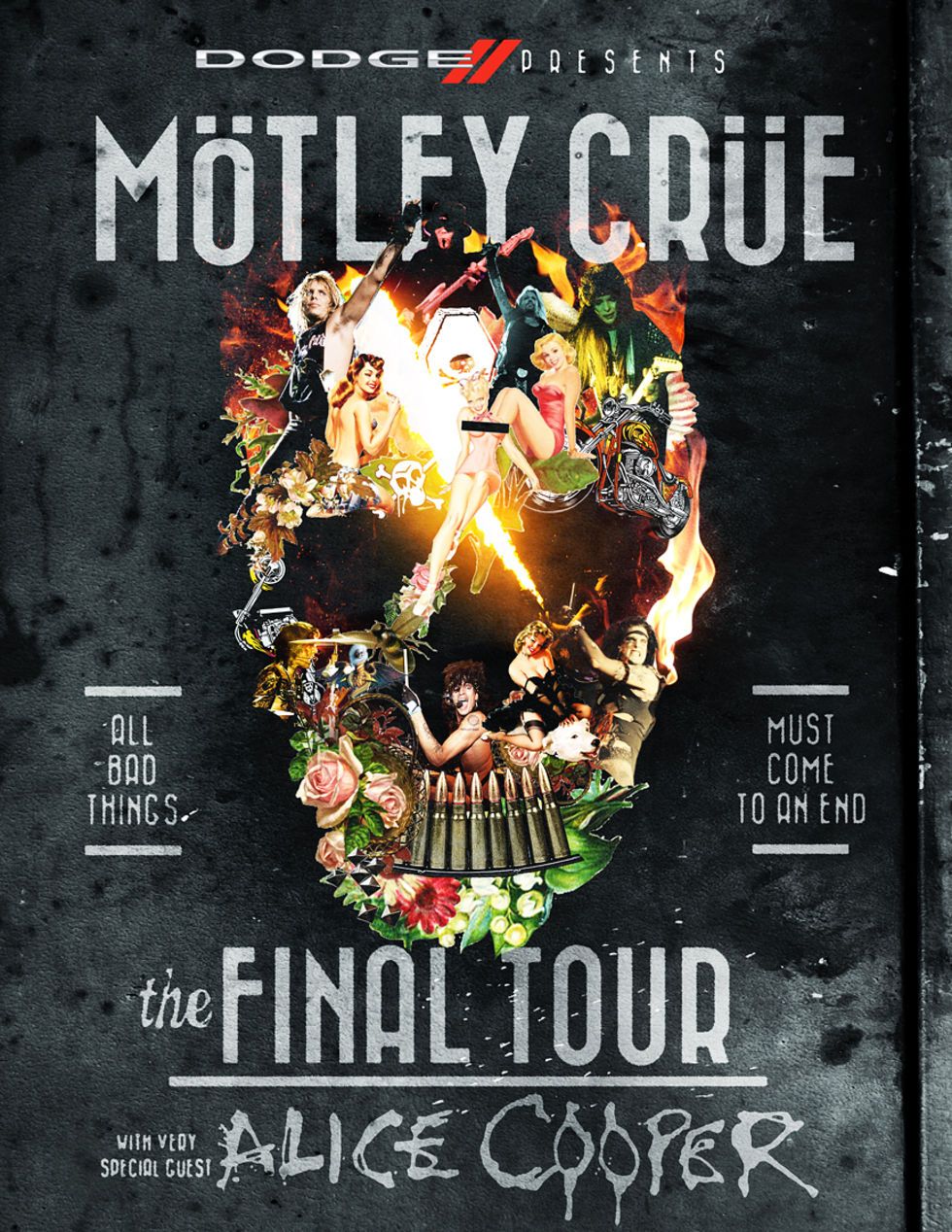 Mötley Crüe, Alice Cooper