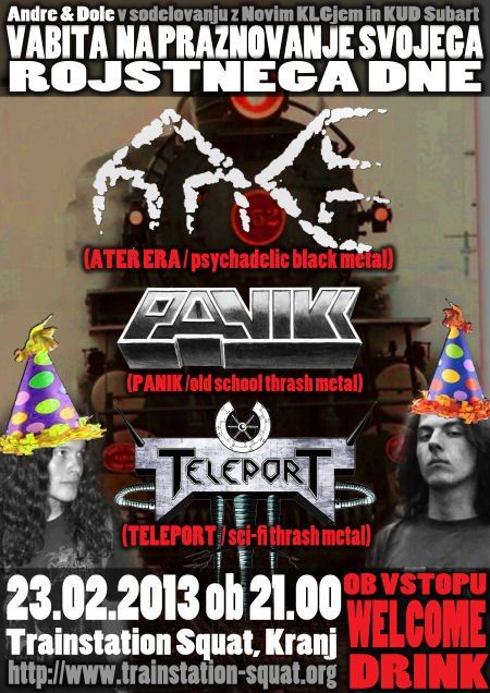 Ater Era, Panikk, Teleport
