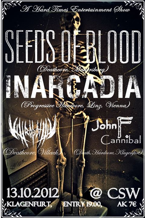 Seeds Of Blood, Inarcadia, Kill Robot Kill, John F. Cannibal