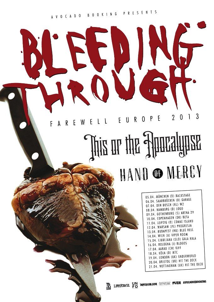Bleeding Through, This Or The Apocalypse, Hand Of Mercy