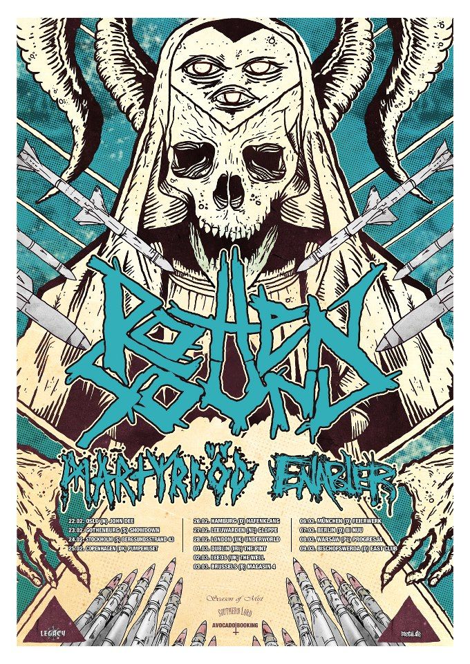 Rotten Sound, Martyrdöd, Enabler