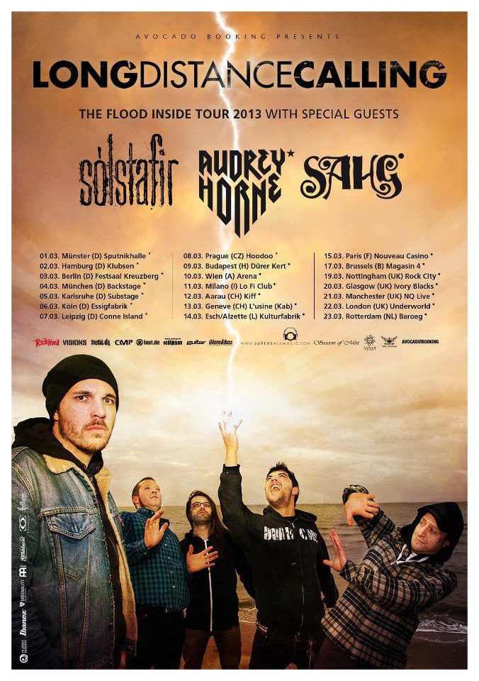 Long Distance Calling, Sólstafir, Sahg, Audrey Horne