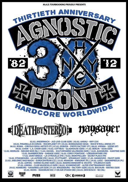 Agnostic Front, Death By Stereo, Naysayer