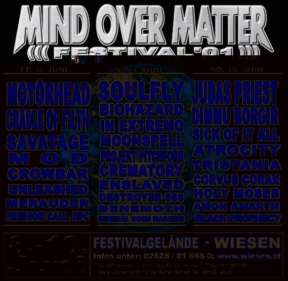 Mind Over Matter festival