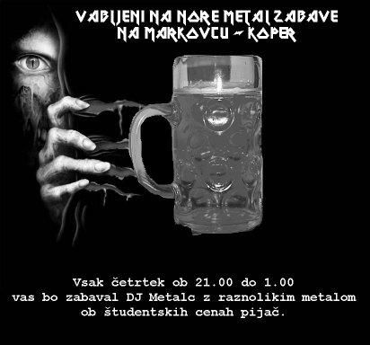 Metal večeri
