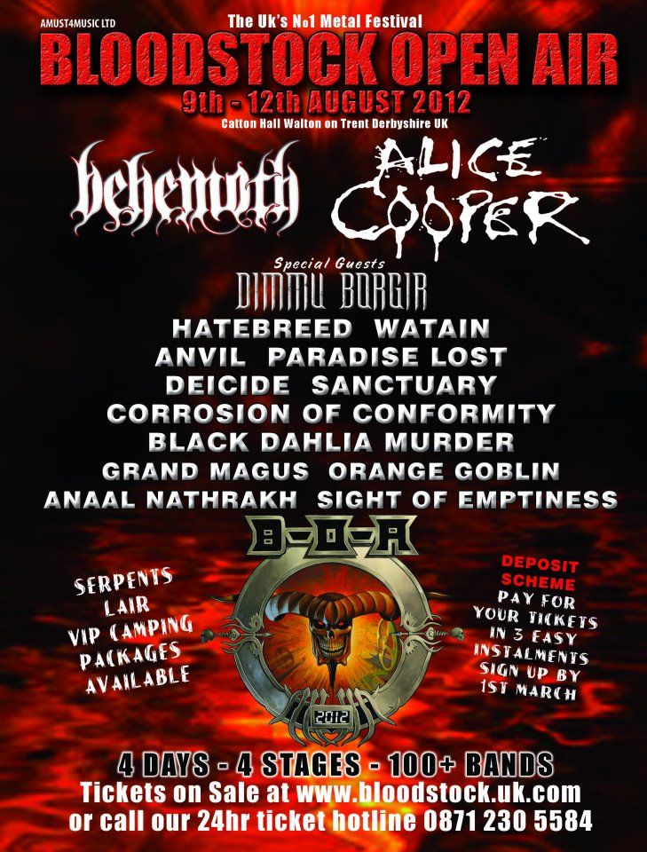 Bloodstock Open Air 2012