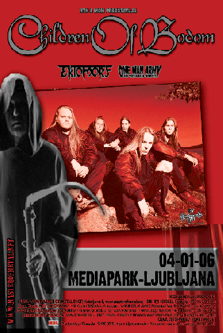 Children Of Bodom, Ektomorf, One Man Army And The Undead Quartet