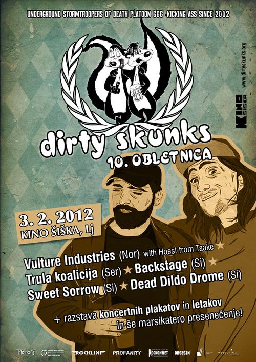10. obletnica Dirty Skunks