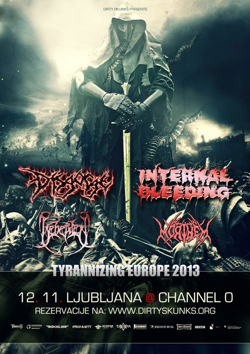 Disgorge, Internal Bleeding, Beheaded