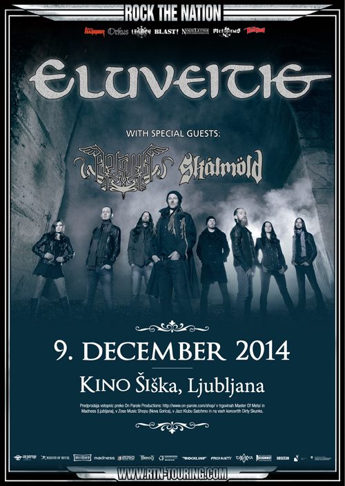 Eluveitie, Arkona, Skálmöld