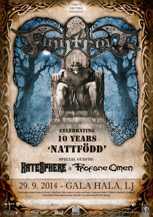 Finntroll, Hatesphere, Profane Omen