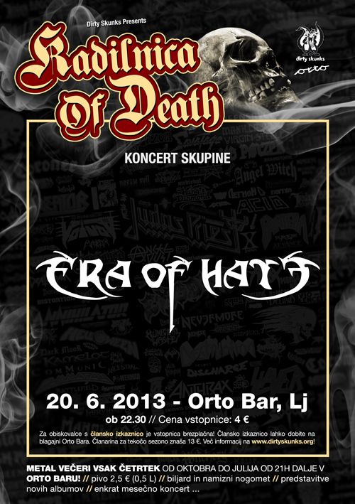 Kadilnica Of Death: Era Of Hate