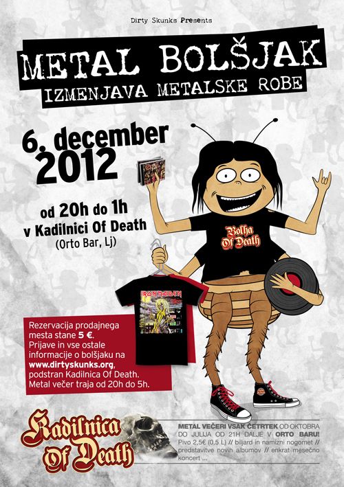 Kadilnica Of Death: Metal bolšjak