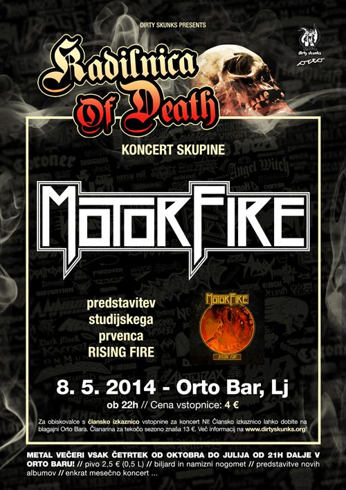 Kadilnica Of Death: Motorfire