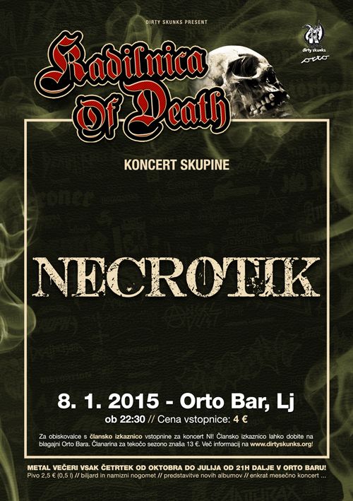 Kadilnica Of Death: Necrotik