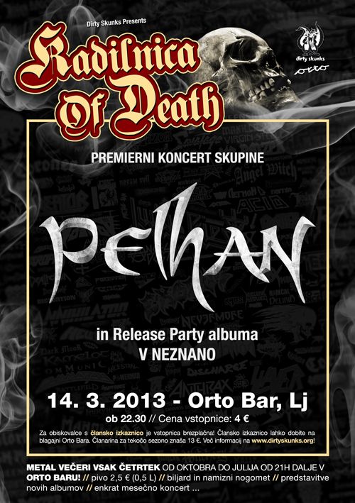 Kadilnica Of Death: Pelhan