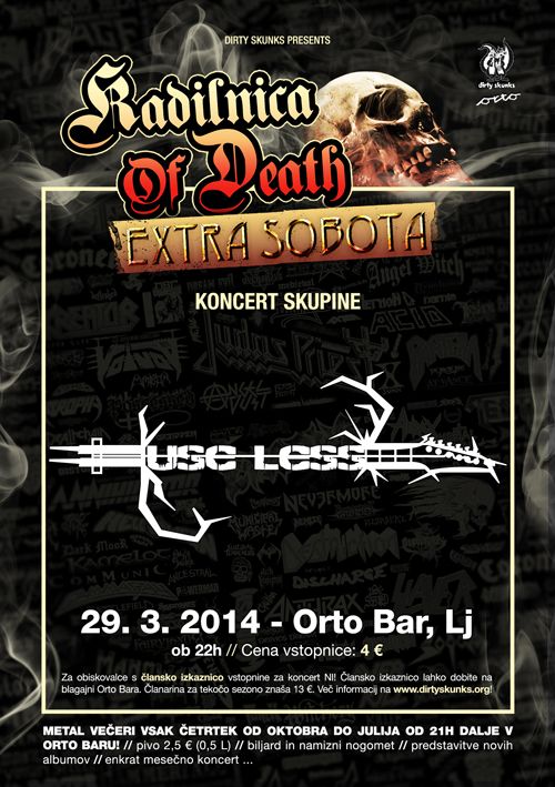 Kadilnica Of Death Extra Sobota: Use Less