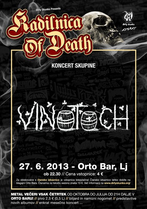 Kadilnica Of Death: Vinotoch