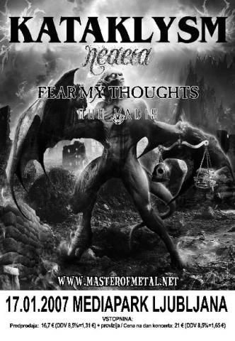 Kataklysm, Neaera, Fear My Thoughts, Quo Vadis