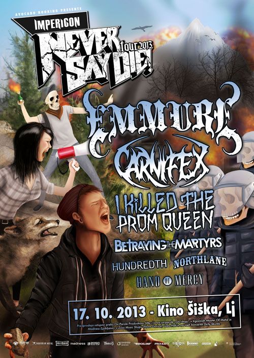 Impericon Never Say Die Tour 2013