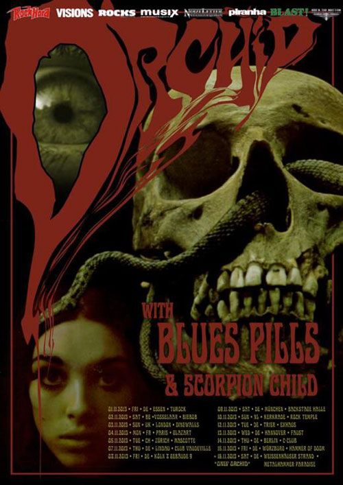 Orchid, Blues Pills, Scorpion Child