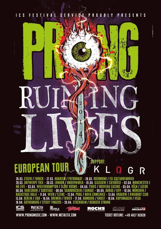 Prong, Klogr