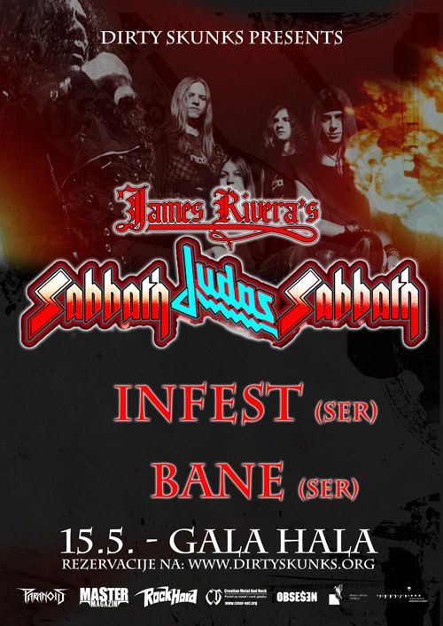 Sabbath Judas Sabbath, Infest, Obduktion, Bane