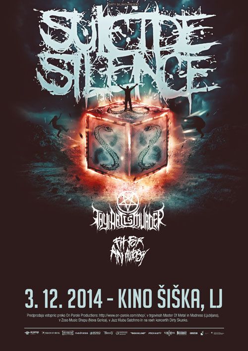 Suicide Silence, Thy Art Is Murder, Fit For An Autopsy